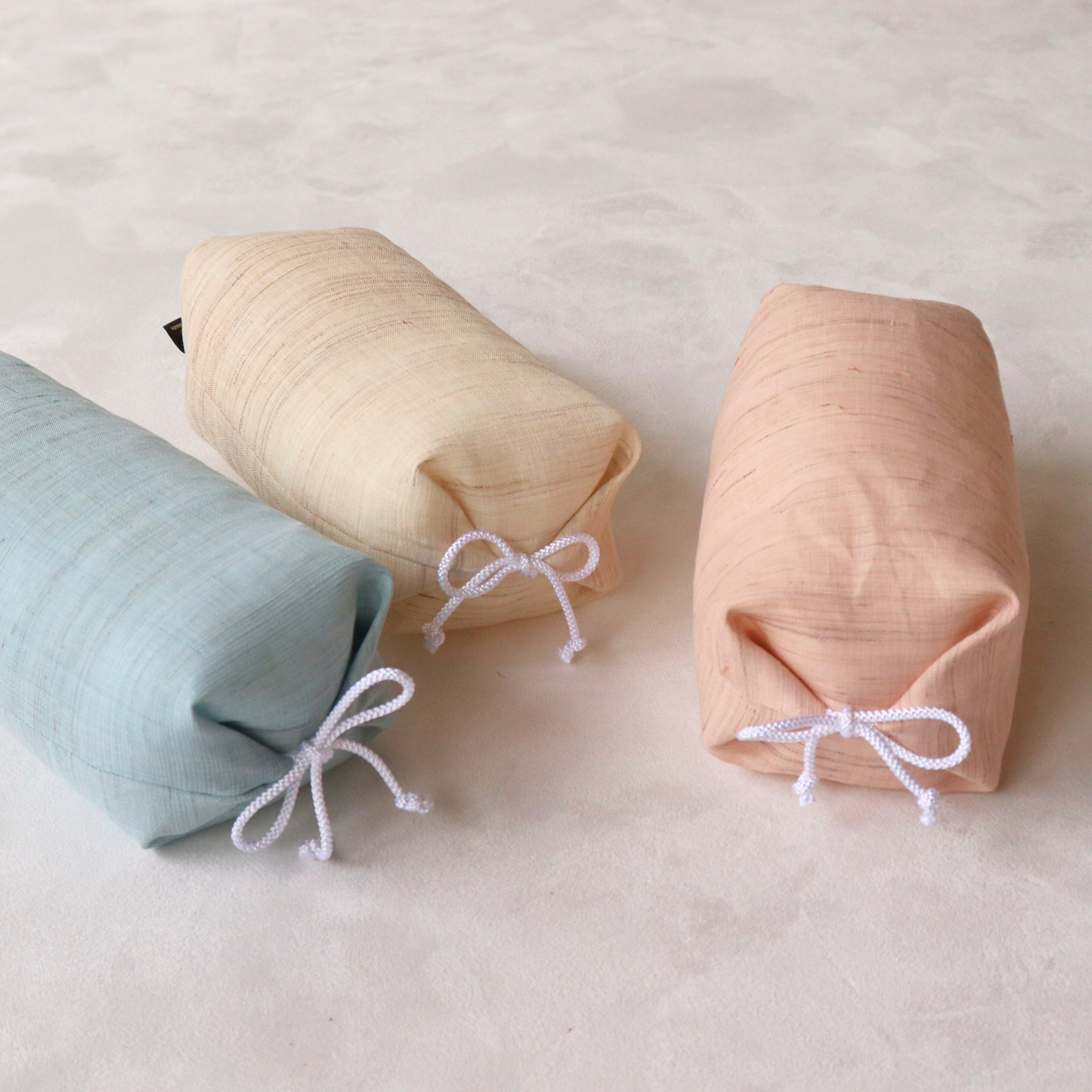 Fabric (Left to Right): Asahanada, Torinoko, Hanabiramochi