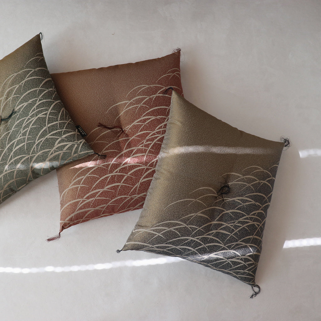 Kyoto Zabuton Cushion | Tsuyukusa | Global Online Limited