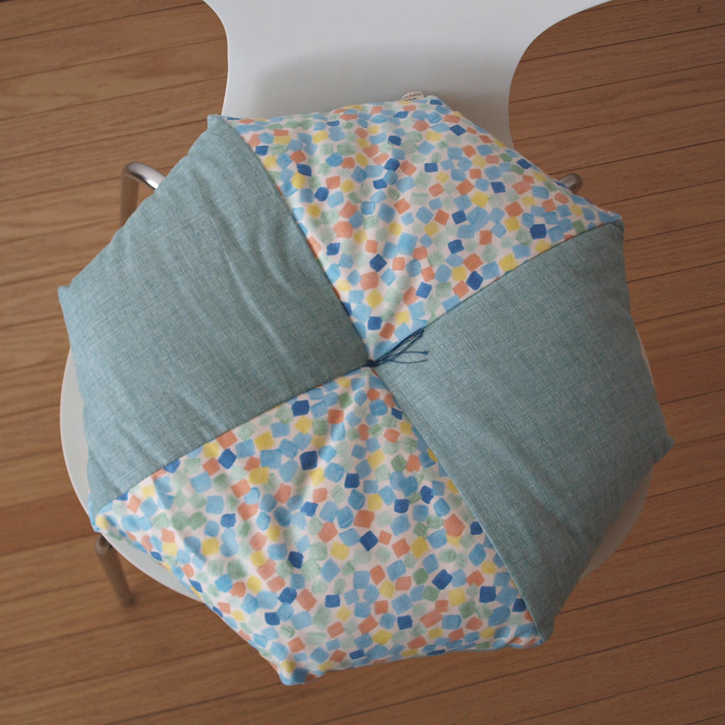 Load image into Gallery viewer, Ojami Flat Seat Cushion | Cotton - Takaokaya
