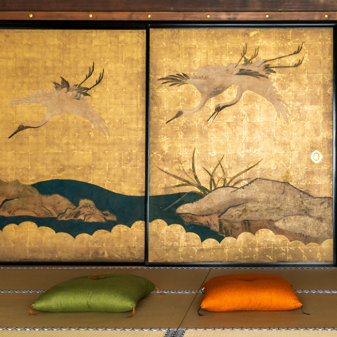 Kyoto Zabuton Cushion | Solid Color - Takaokaya,  zabuton, futon, cushion, made in Kyoto