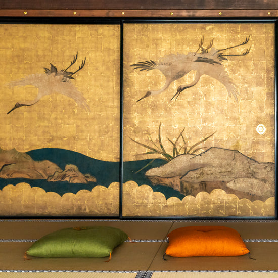 Kyoto Zabuton Cushion | Solid Color - Takaokaya,  zabuton, futon, cushion, made in Kyoto