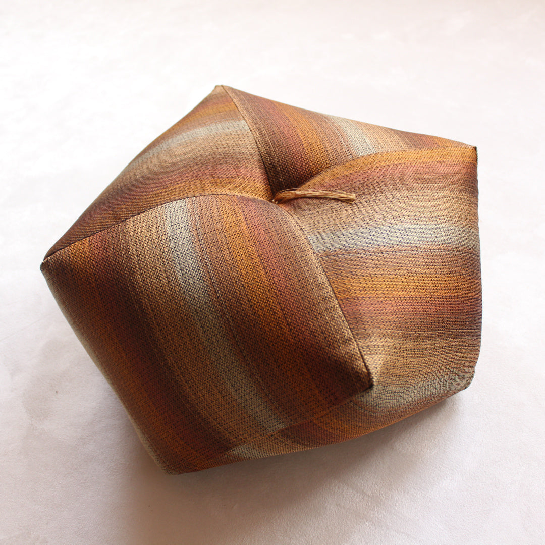 Ojami Cushion | Nishijin Silk - 2023 New Color - - Takaokaya,  zabuton, futon, cushion, made in Kyoto