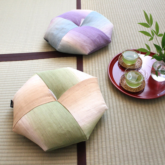 Ojami Flat Cushion | Hikizome - Takaokaya